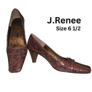 J.Renee Pump - size 6.5 - Brown